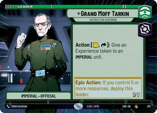 Grand Moff Tarkin - SOR - 274 - Common - Hyperspace