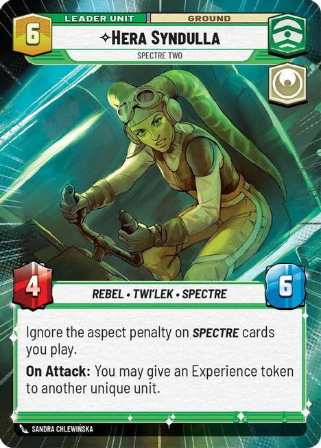 Hera Syndulla - SOR - 275 - Rare - Hyperspace