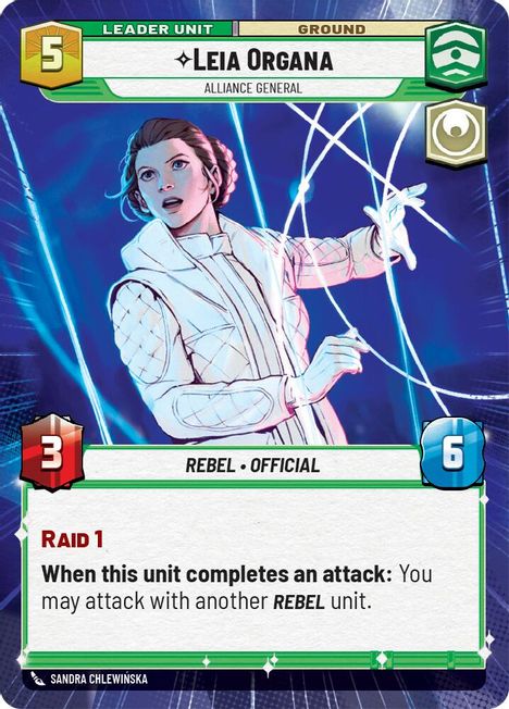 Leia Organa - SOR - 276 - Common - Hyperspace