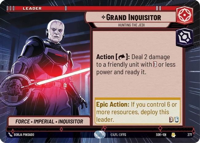 Grand Inquisitor - SOR - 277 - Rare - Hyperspace