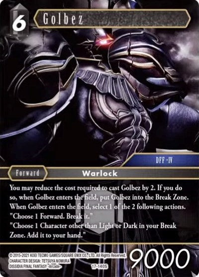 Golbez - 17-140S - Starter - Rebellion's Call