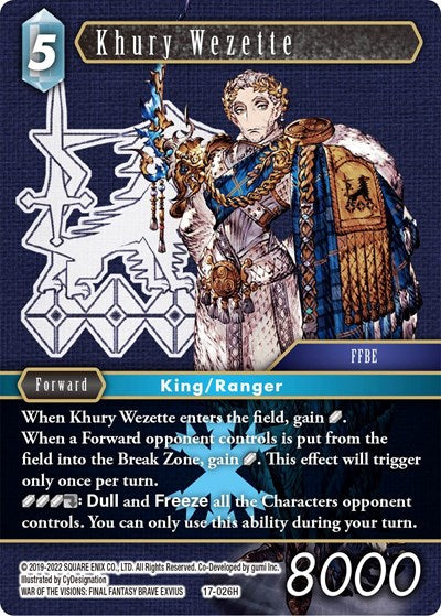 Khury Wezette - 17-026H - Hero - Rebellion's Call
