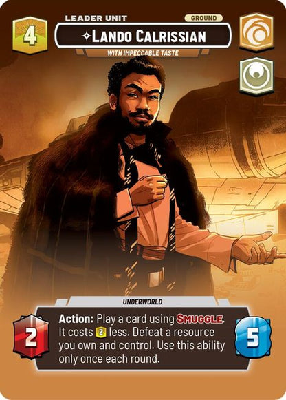 Lando Calrissian - SHD - 279 - Rare - Showcase