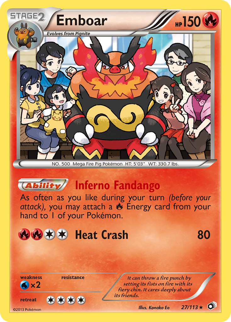 Emboar - 027/113 - Legendary Treasures