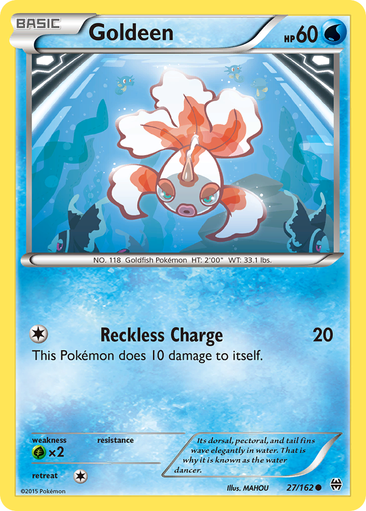 Goldeen - 027/162 - BREAKthrough