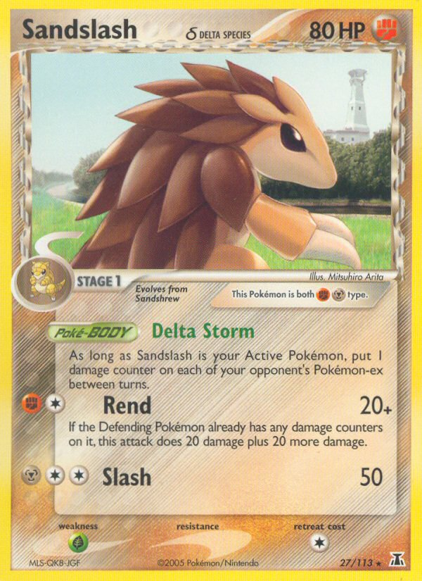 Sandslash ? - 027/113 - Delta Species