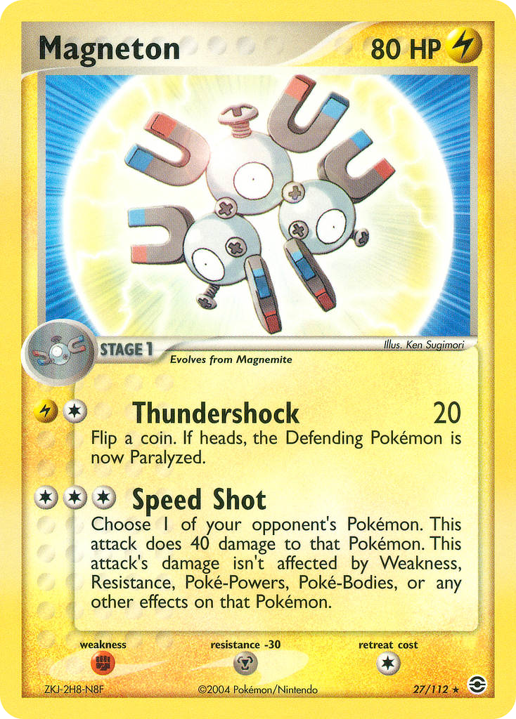 Magneton - 027/112 - FireRed & LeafGreen