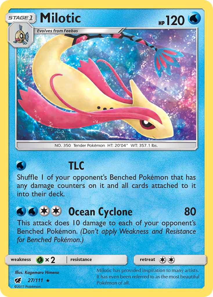 Milotic - 027/111 - Crimson Invasion