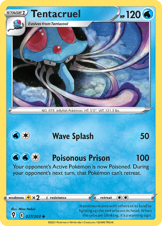 Tentacruel - 027/203 - Evolving Skies