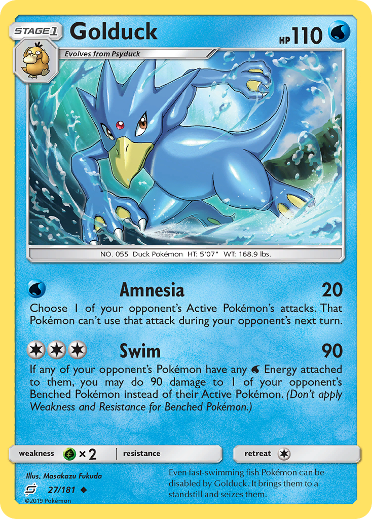 Golduck - 027/181 - Team Up