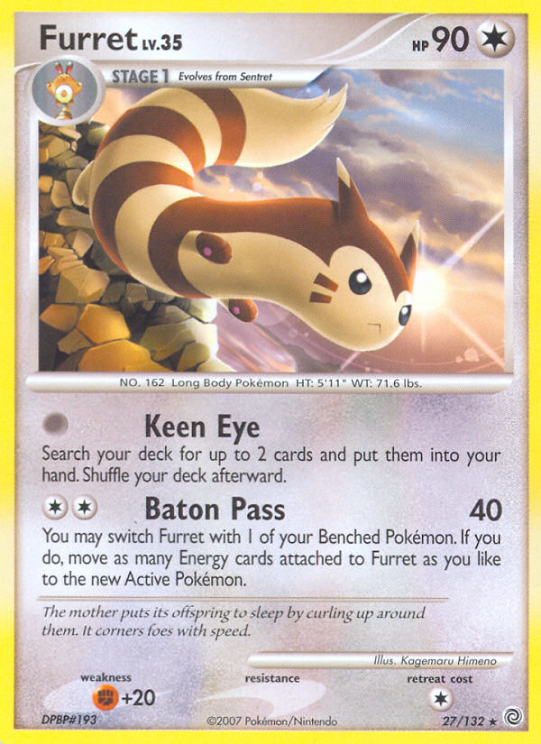 Furret - 027/132 - Secret Wonders