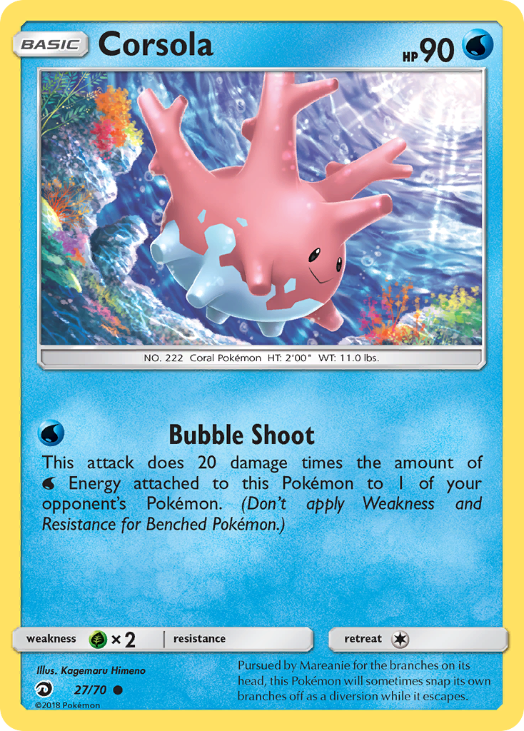 Corsola - 27/70 - Dragon Majesty