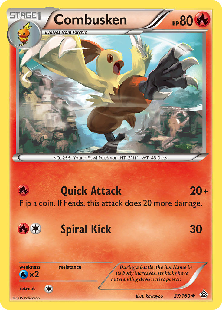 Combusken - 027/160 - Primal Clash