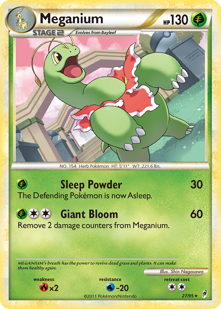 Meganium - 27/95 - Call of Legends