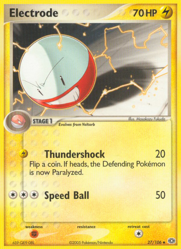 Electrode - 027/106 - Emerald