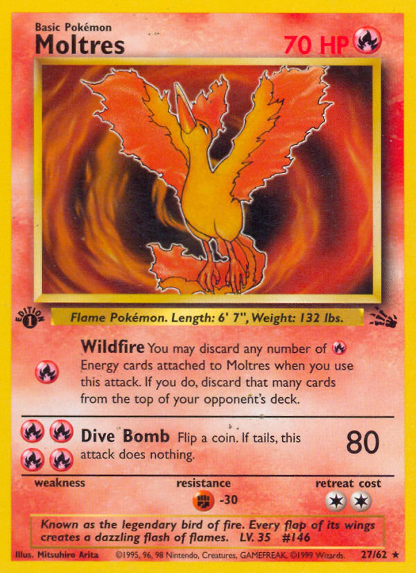 Moltres - 27/62 - Fossil