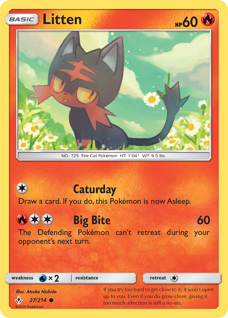 Litten - 027/214 - Unbroken Bonds