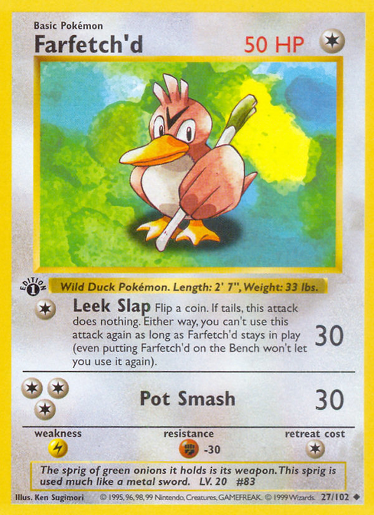 Farfetch'd - 027/102 - Base