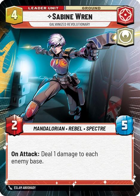 Sabine Wren - SOR - 280 - Common - Hyperspace