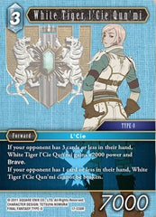 White Tiger I'Cie Qun'mi - 17-038R - Rare - Rebellion's Call