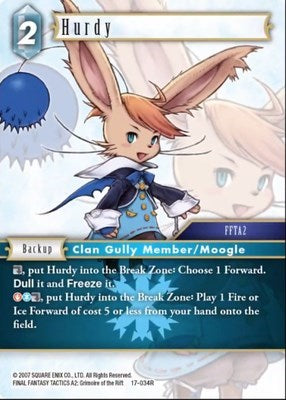 Hurdy - 17-034R - Rare - Rebellion's Call