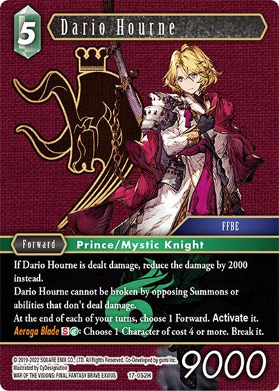 Dario Hourne - 17-052H - Hero - Rebellion's Call