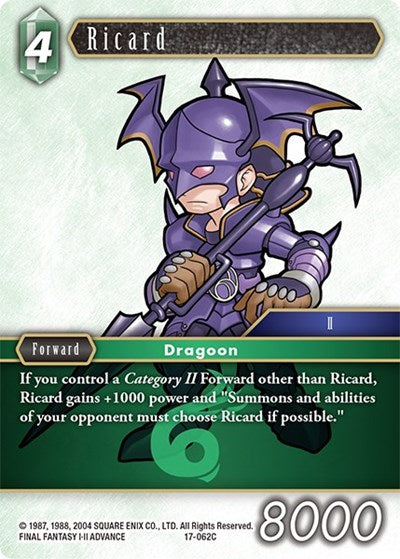 Ricard - 17-062C - Common - Rebellion's Call