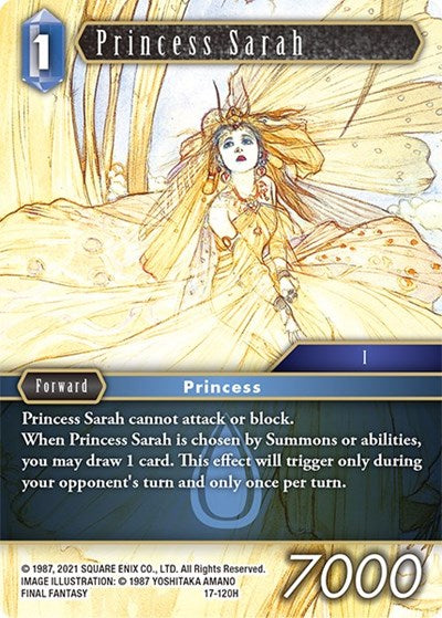 Princess Sarah - 17-120H - Hero - Rebellion's Call