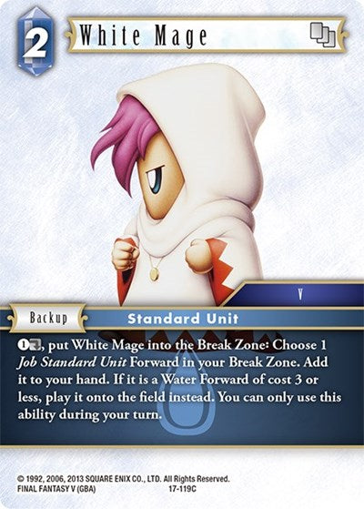 White Mage - 17-119C - Common - Rebellion's Call