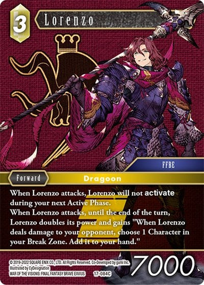 Lorenzo - 17-084C - Common - Rebellion's Call