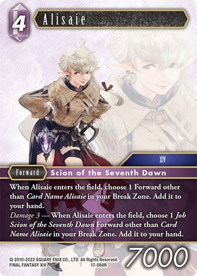 Alisaie - 17-088R - Rare - Rebellion's Call
