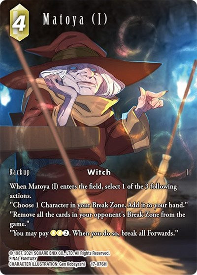 Matoya (I) - 17-076H - Hero (Full Art) - Rebellion's Call