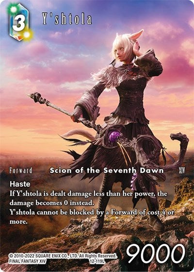Y'shtola - 12-119L - Legend (Full Art Reprint) - Rebellion's Call