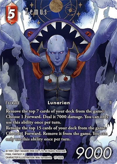 Zemus - 17-132S - Starter (Full Art) - Rebellion's Call