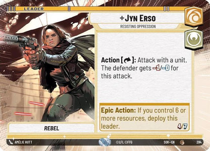 Jyn Erso - SOR - 284 - Common - Hyperspace