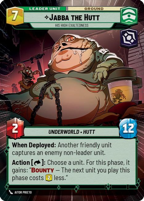 Jabba the Hutt - SHD - 286 - Rare - Hyperspace