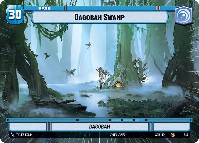 Dagobah Swamp - SOR - 287 - Common - Hyperspace