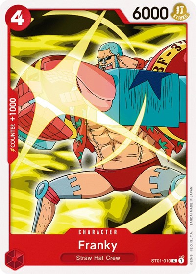 Franky - ST01-010 - Common - ST-01: Starter Deck 1 Straw Hat Crew