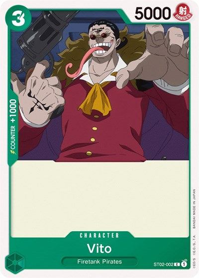 Vito - ST02-002 - Common - ST-02: Starter Deck 2 Worst Generation