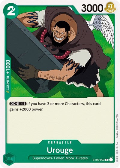 Urouge - ST02-003 - Common - ST-02: Starter Deck 2 Worst Generation