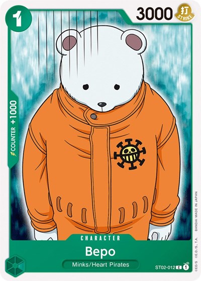 Bepo - ST02-012 - Common - ST-02: Starter Deck 2 Worst Generation