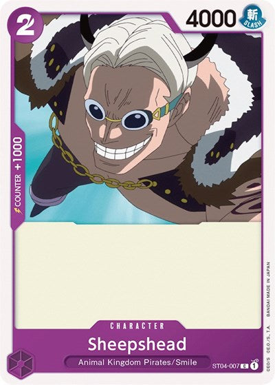 Sheepshead - ST04-007 - Common - Animal Kingdom Pirates