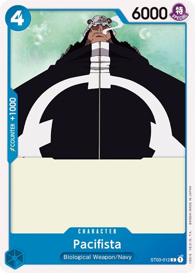 Pacifista - ST03-012 - Common - ST-03: Starter Deck 3 The Seven Warlords of The Sea