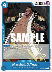Marshall.D.Teach - ST03-014 - Common - ST-03: Starter Deck 3 The Seven Warlords of The Sea