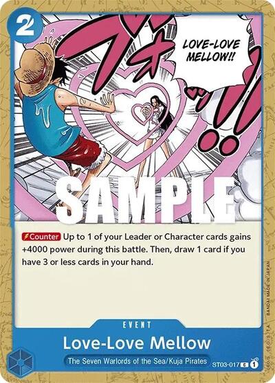 Love-Love Mellow - ST03-017 - Common - ST-03: Starter Deck 3 The Seven Warlords of The Sea