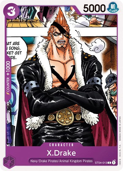 X.Drake - ST04-013 - Common - Animal Kingdom Pirates