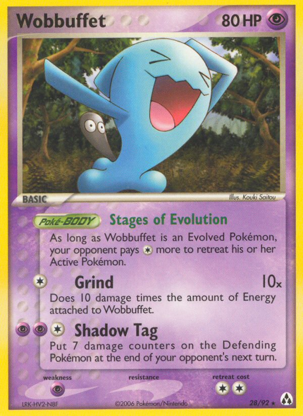 Wobbuffet - 28/92 - Legend Maker