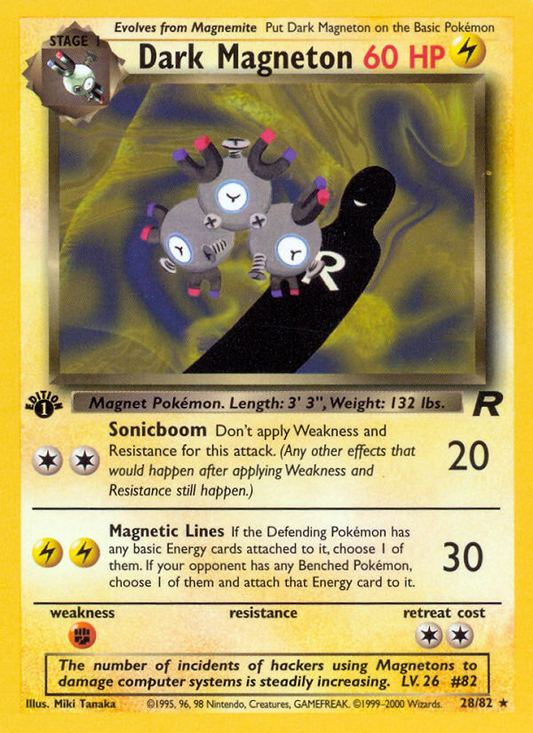 Dark Magneton - 28/82 - Team Rocket