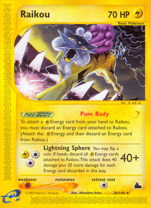 Raikou - 028/144 - Skyridge