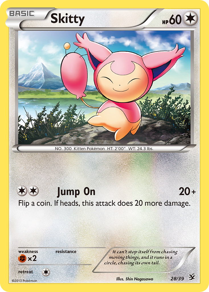 Skitty - 28/39 - Kalos Starter Set